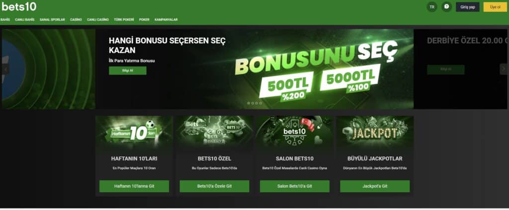 Bets10 site incelemesi ve degerlendirmesi